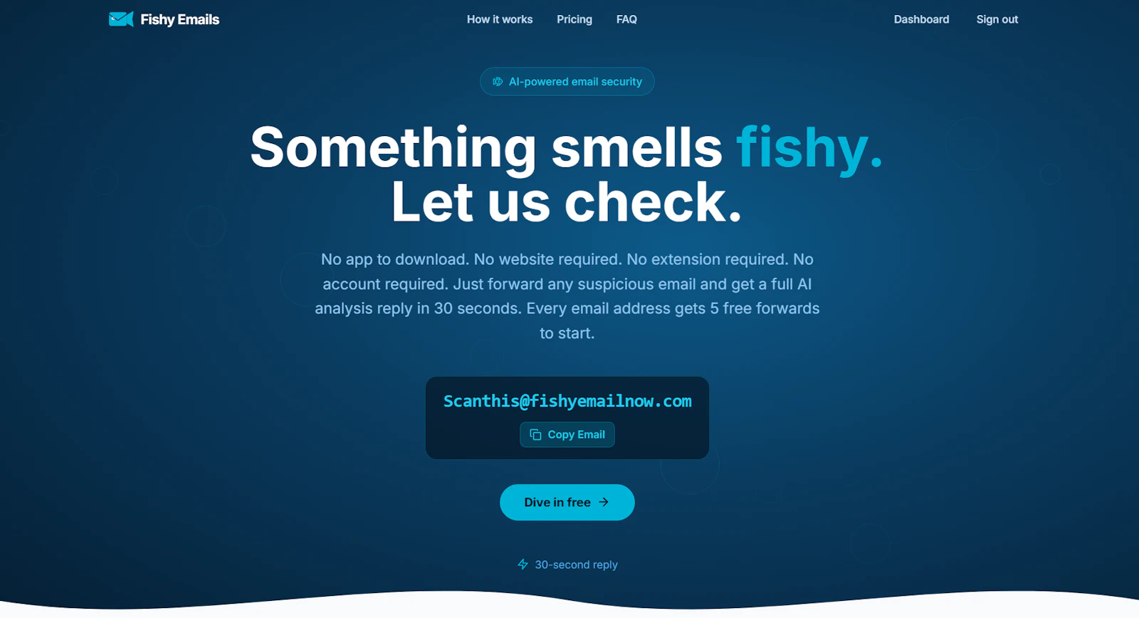 Fishy Email screenshot 2