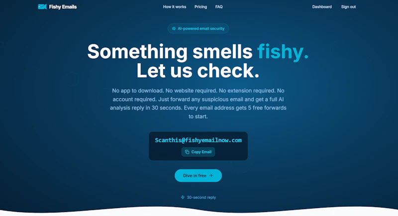 Fishy Email screenshot 2