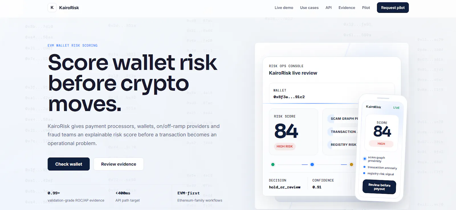 KairoRisk screenshot 1