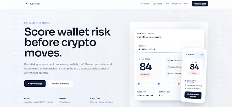 KairoRisk screenshot 1