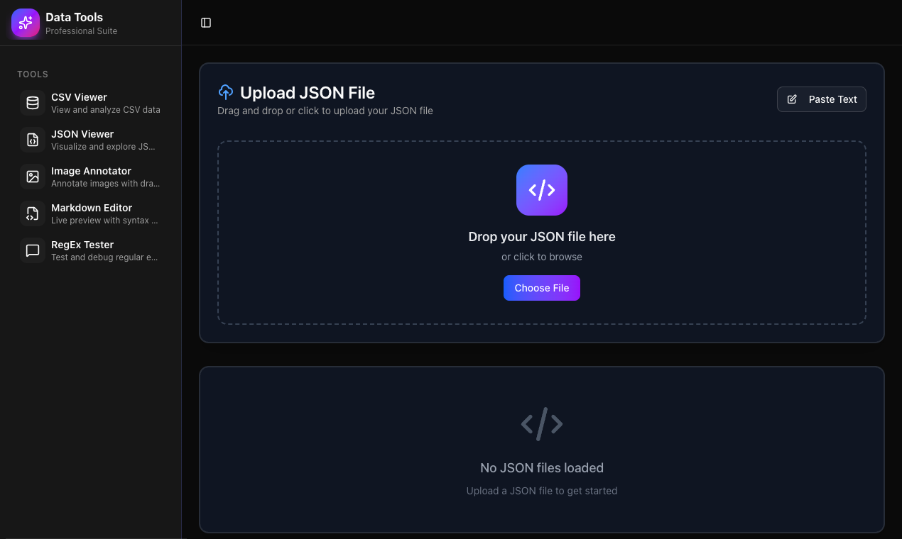 Data Tools Suite - Screenshot 5 showing product features and functionality