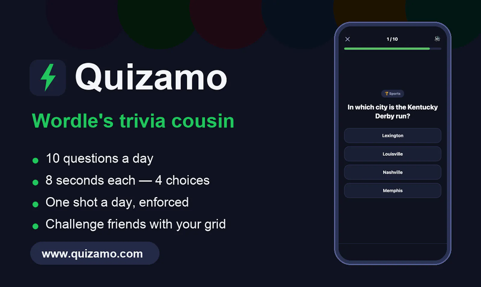 Quizamo screenshot 1