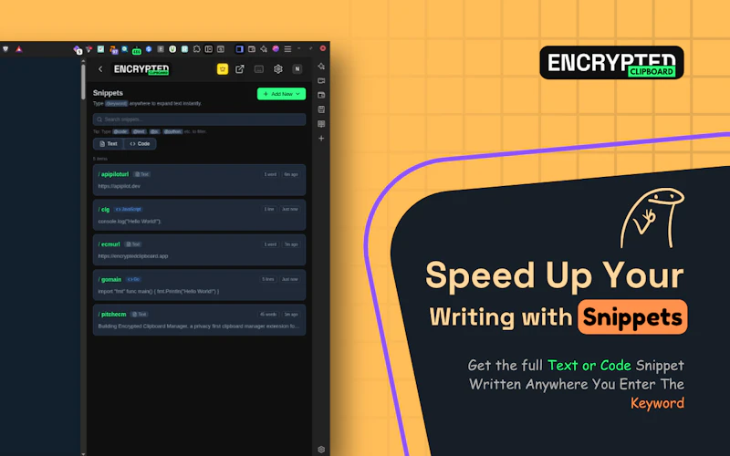 Encrypted Clipboard Manager screenshot 8