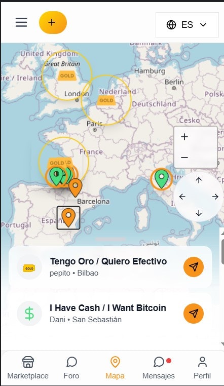 Media GBC hoán đổi - Trao đổi ứng dụng vàng và bitcoin P2P 4