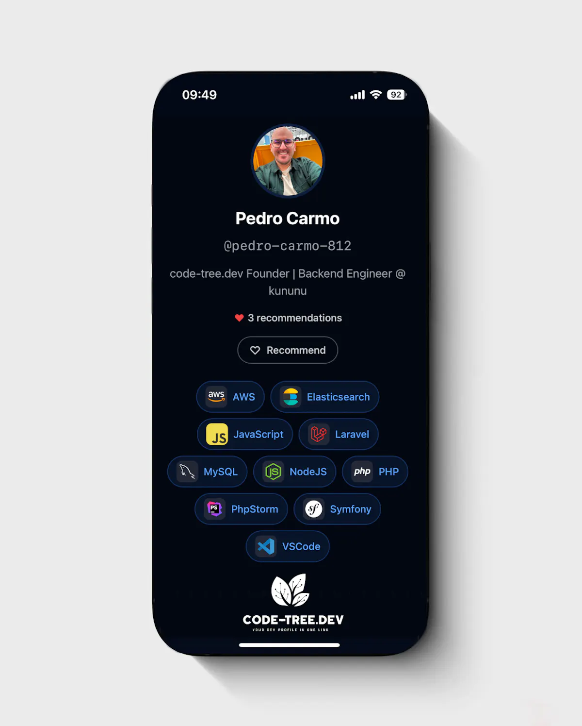 Explore Devs by TechStack- code-tree.dev