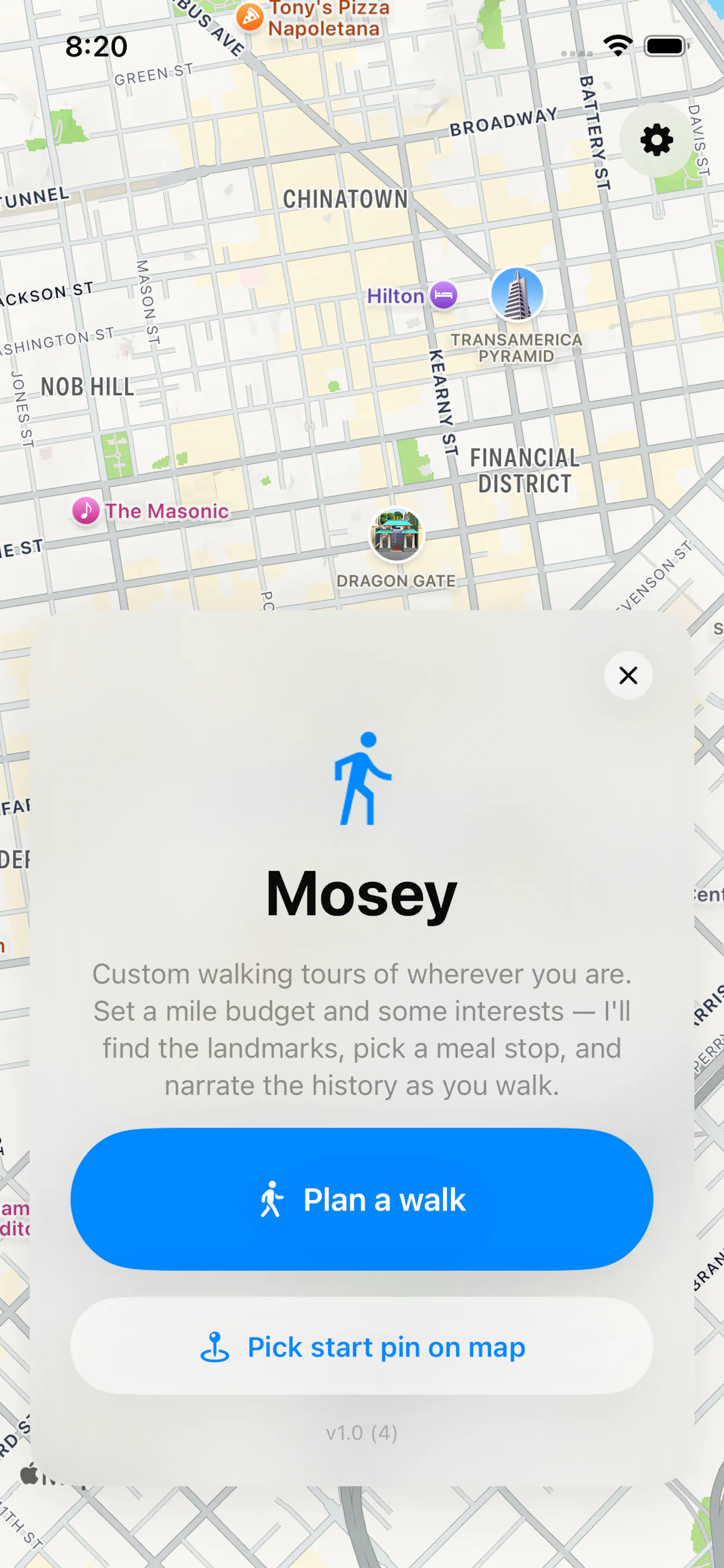Mosey Tour Builder screenshot 4