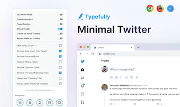 Minimal Twitter gallery image