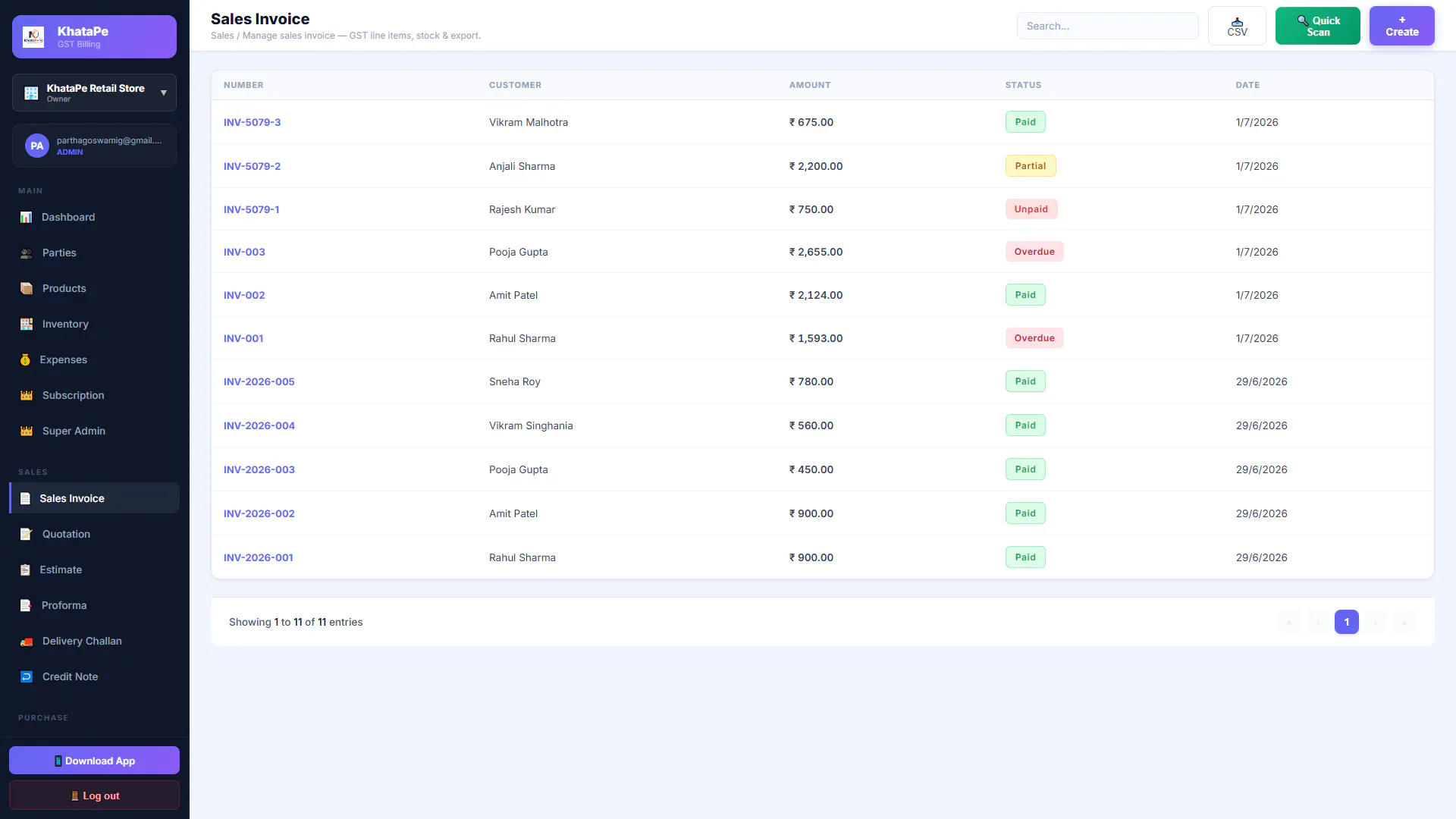KhataPe — GST Billing Software gallery image