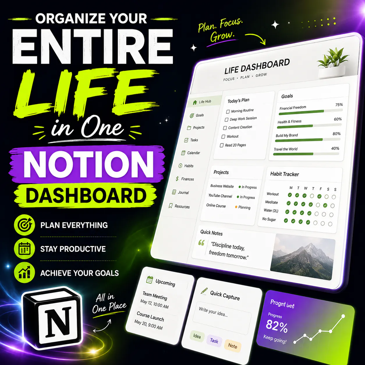 Organize Your Entire Life in One Notion  gallery image