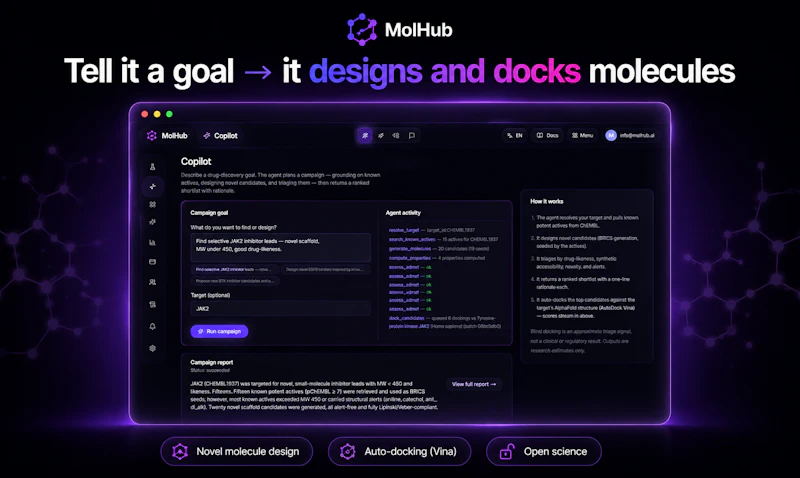 MolHub screenshot 2