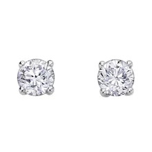 Canadian Diamond Studs Earrings gallery image