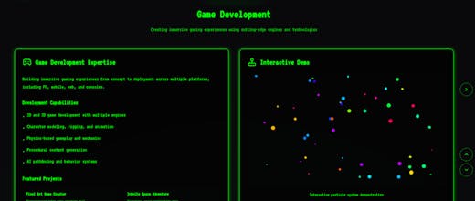 Aniruddha's Cyber Portfolio in 3D gallery image