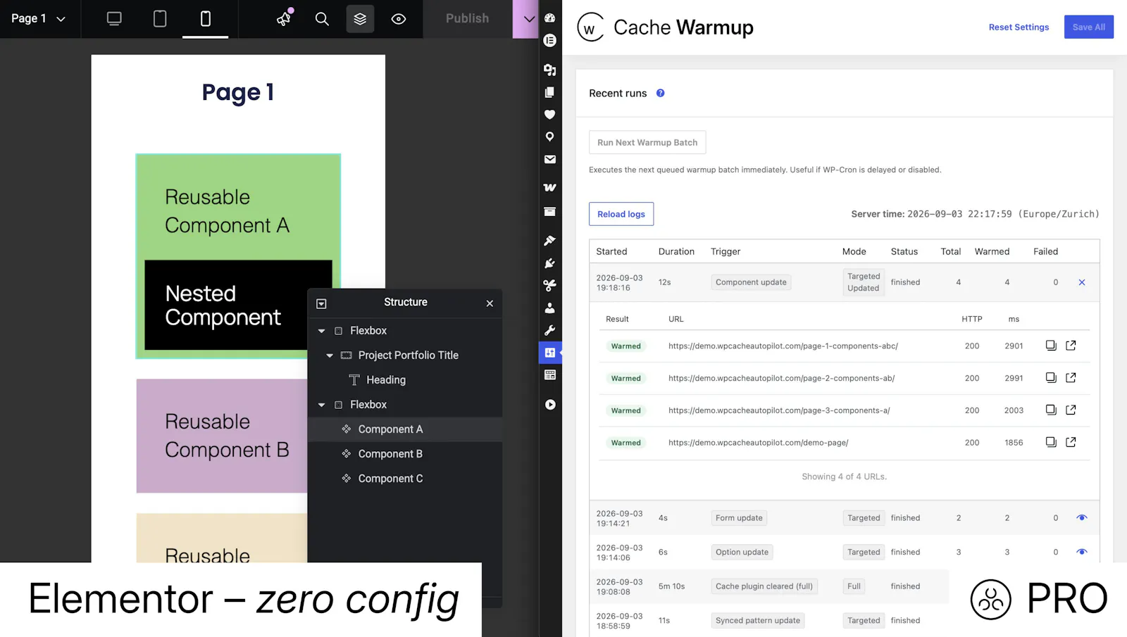Cache Autopilot screenshot 2
