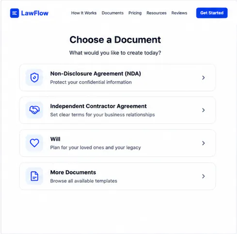 LawFlow — Legal Documents, Made Simple gallery image