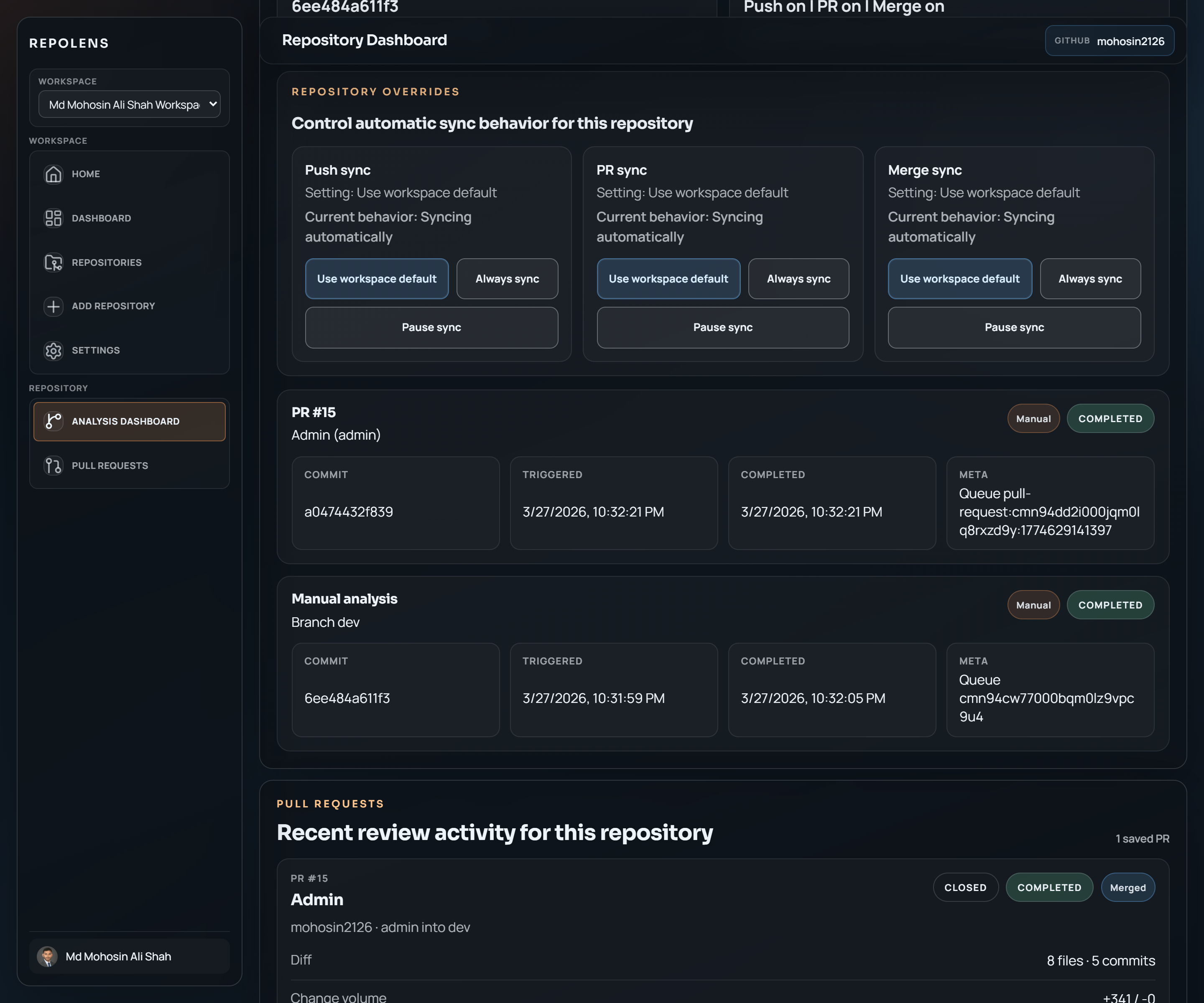 RepoLens gallery image