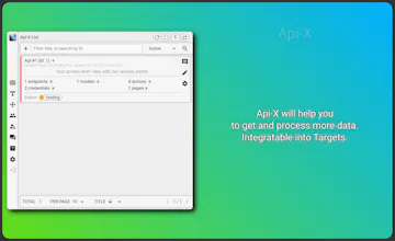 Targets and Api-X gallery image