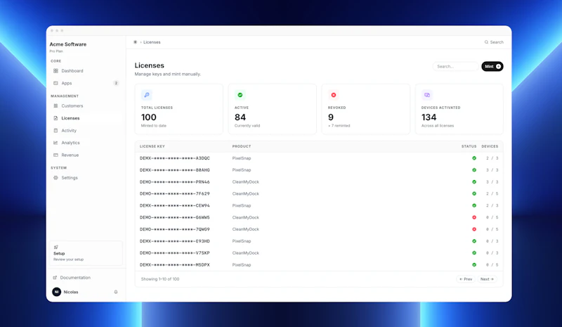 Keylight screenshot 2