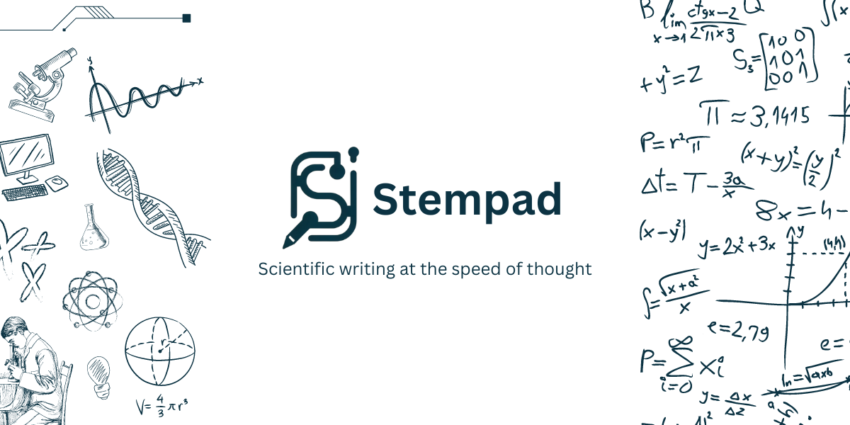 startuptile Stempad-Scientific writing at the speed of thought