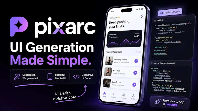 Pixarc screenshot 1 (video preview)