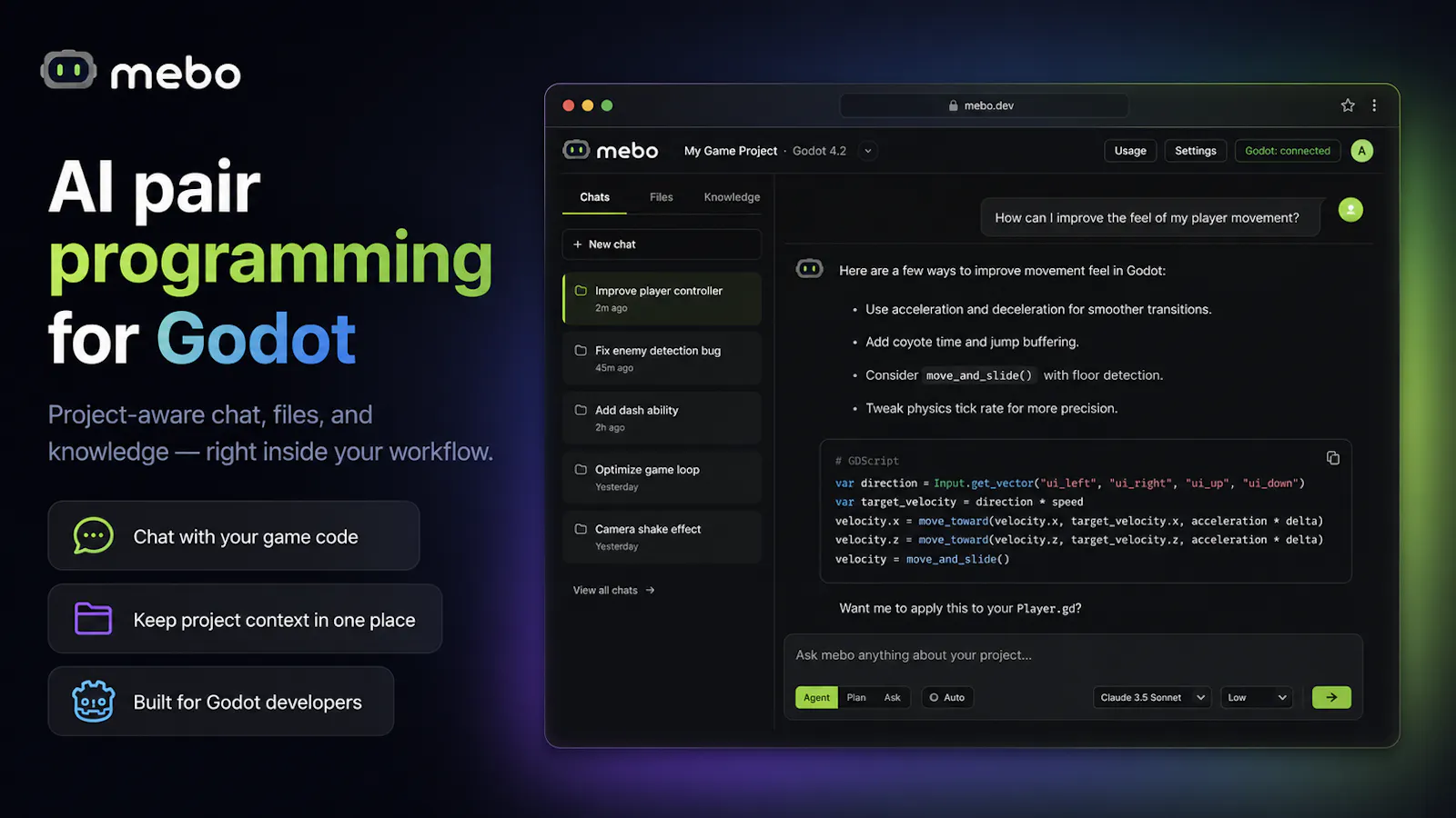 mebo screenshot 1
