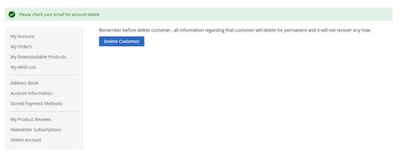 Delete Account gallery image