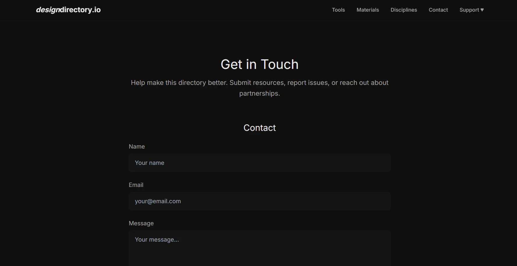 designdirectory.io gallery image