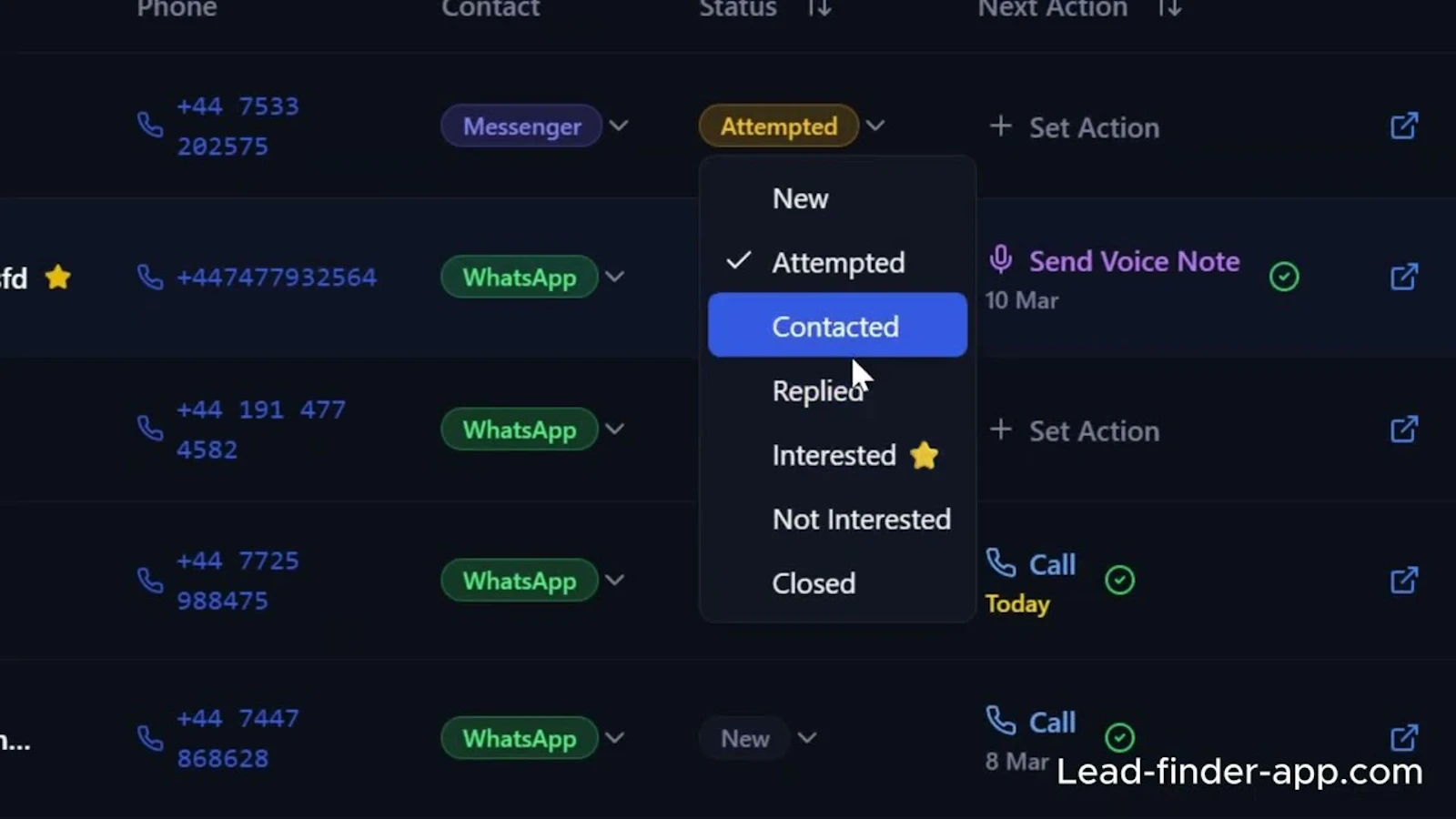 LeadFinder Pro screenshot 1 (video preview)