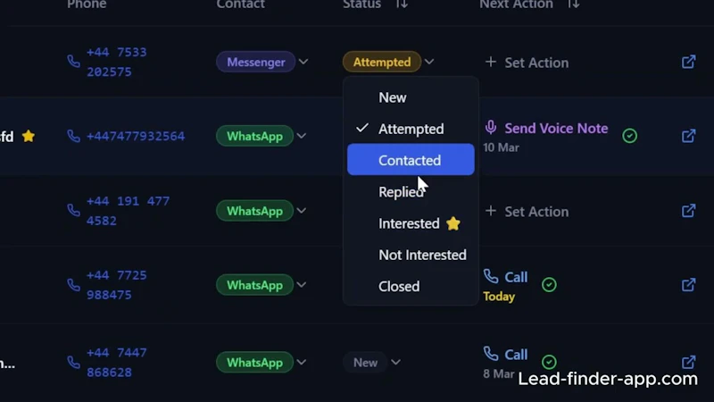 LeadFinder Pro screenshot 1 (video preview)