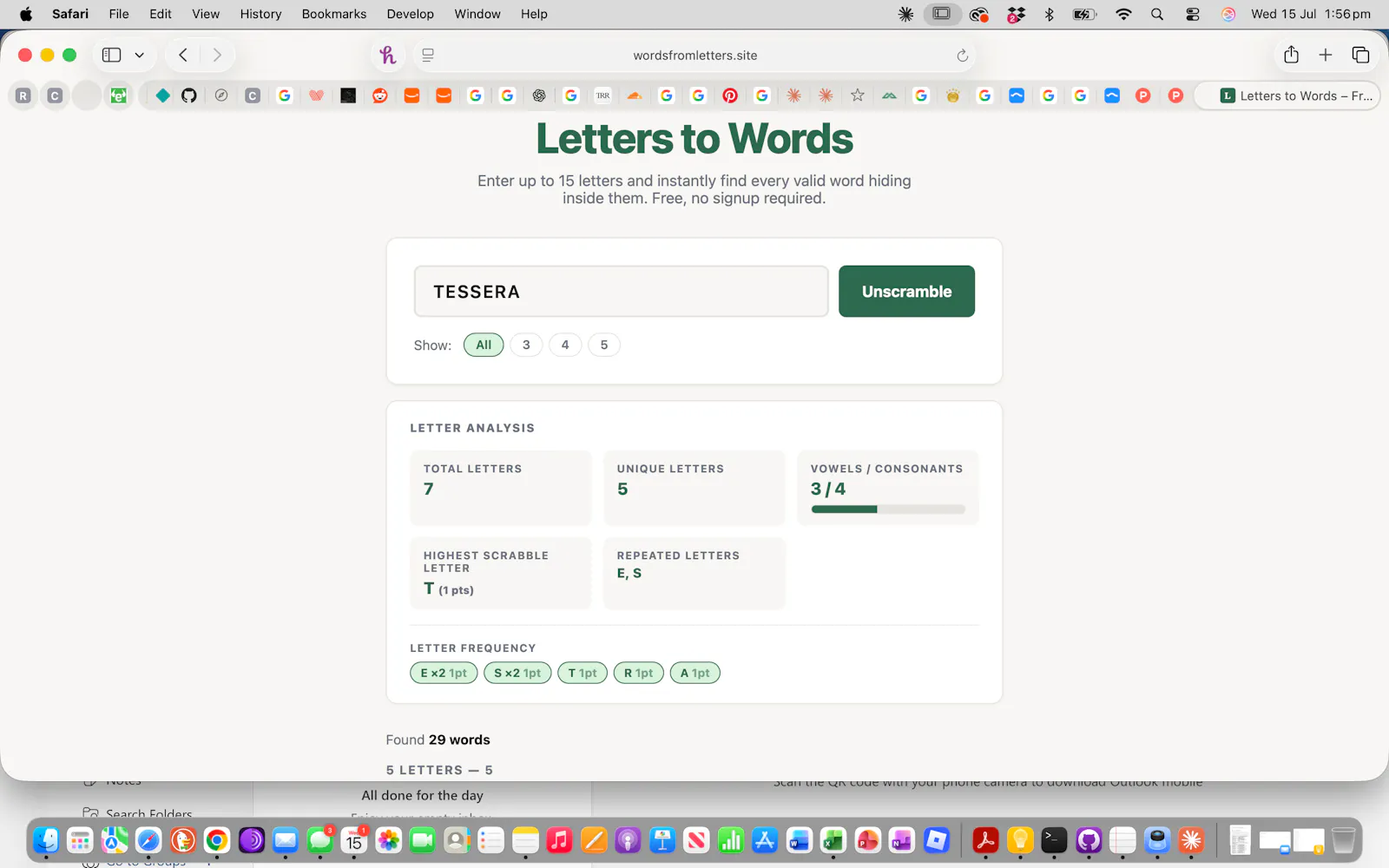 Letters to Words screenshot 4