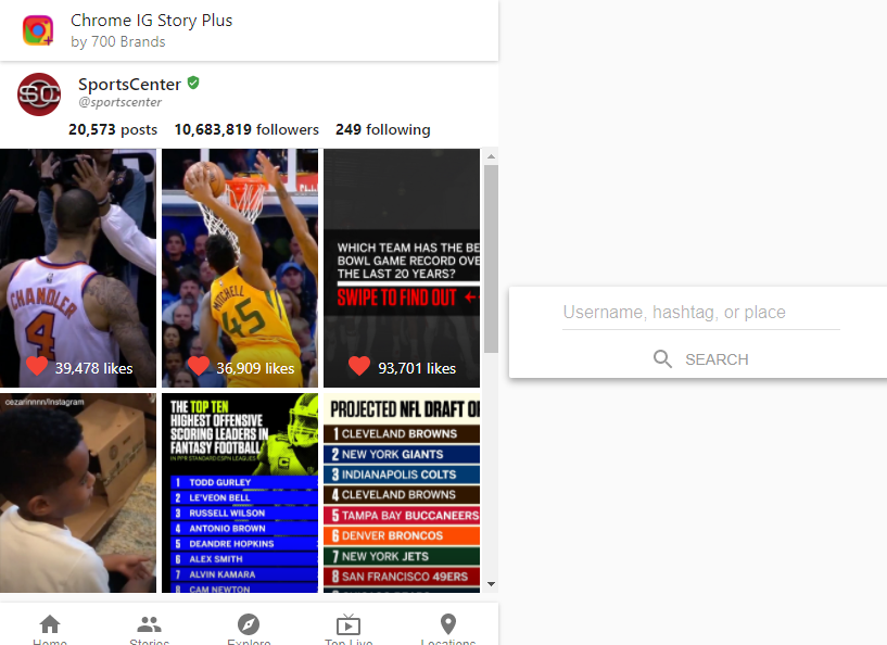 Chrome IG Story Plus gallery image