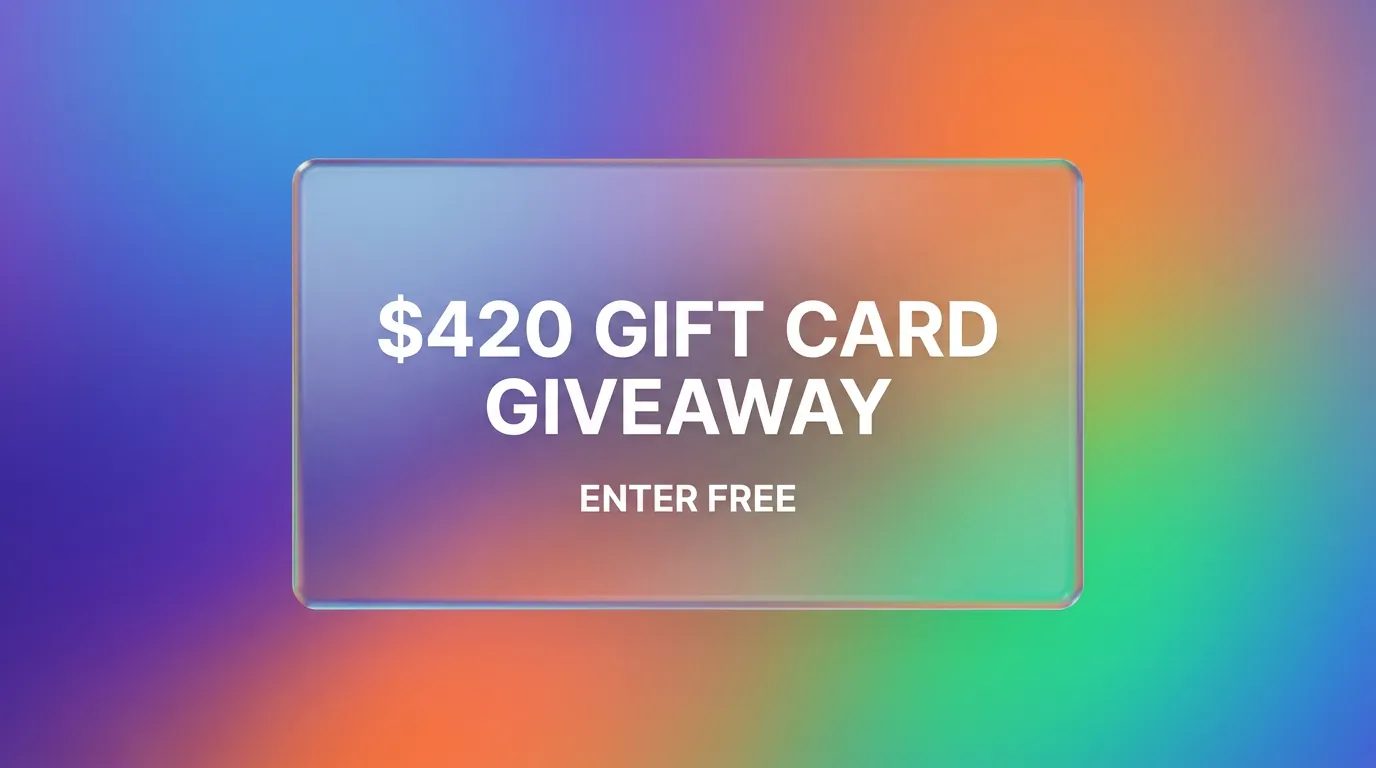 Share and Win: $420 Gift Card Giveaway gallery image