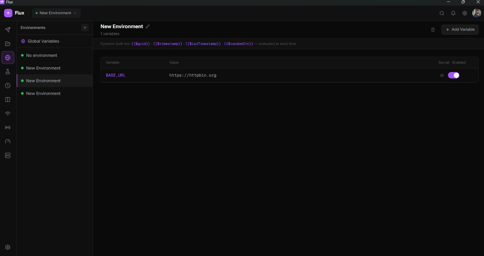 Flux, Modern API Client screenshot 3