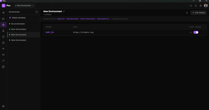 Flux, Modern API Client screenshot 3