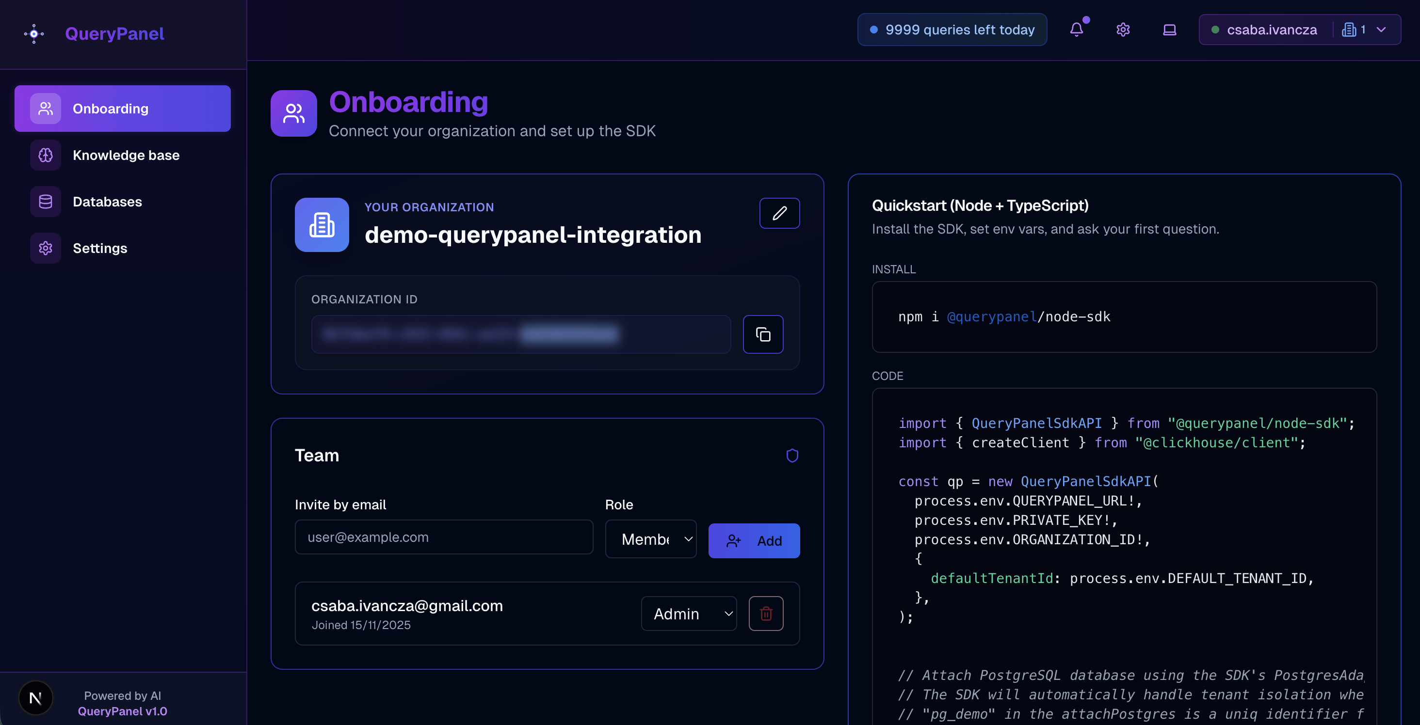 Querypanel: AI-Powered Visualizations gallery image