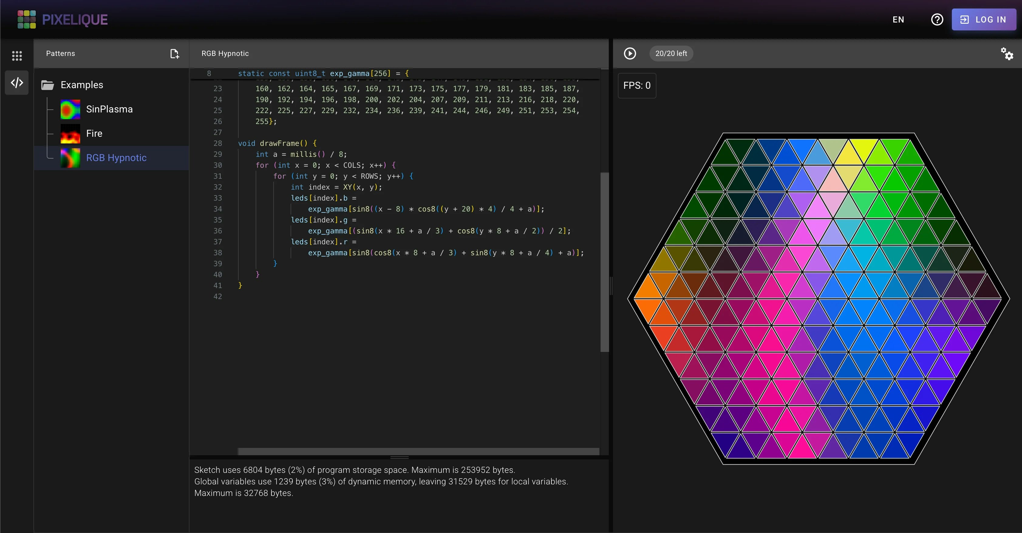 Pixelique - Screenshot 2 showing product features and functionality
