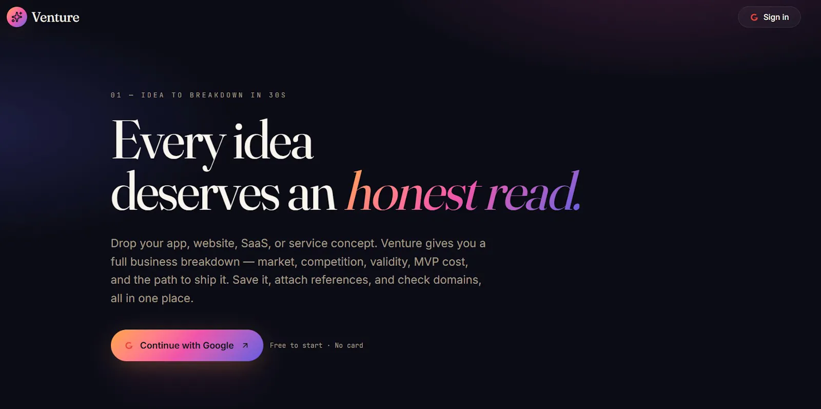 Venturee.app screenshot 7