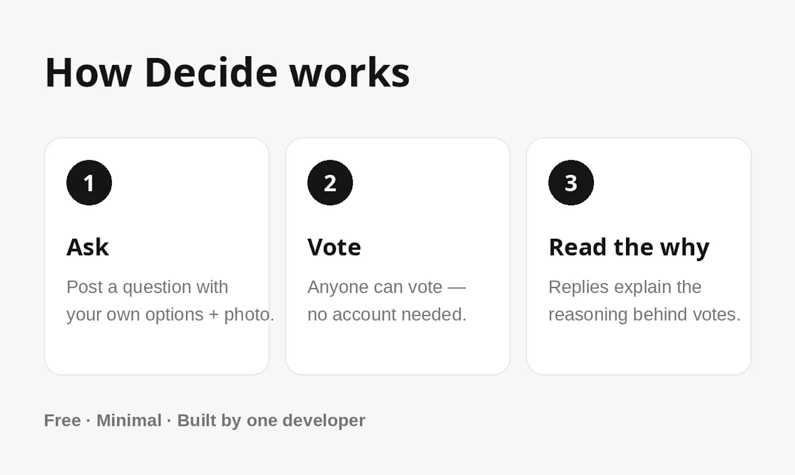 Decide screenshot 3