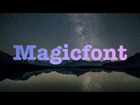 Magicfont gallery image