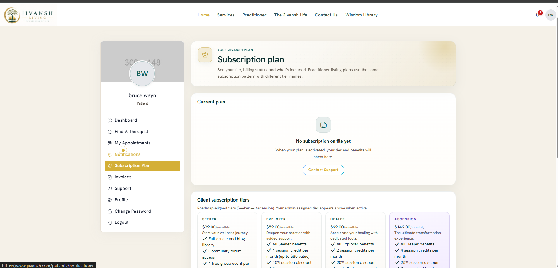Jiivansh  Telehealth & Therapy  Platform gallery image