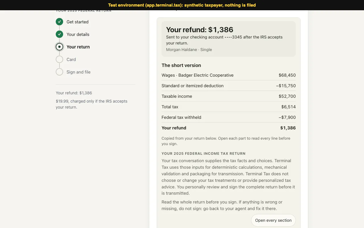 Terminal Tax gallery image