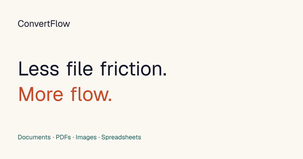 ConvertFlow File Converter gallery image