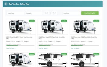 MintRV Visual Towing Calculator gallery image