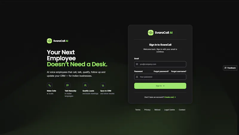 SvaraCall screenshot 3