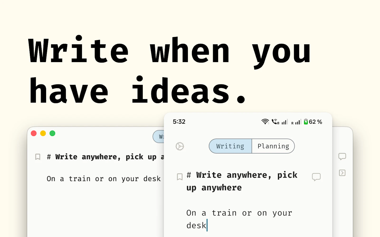 Epilogue. Write novels, scripts & poetry screenshot 2