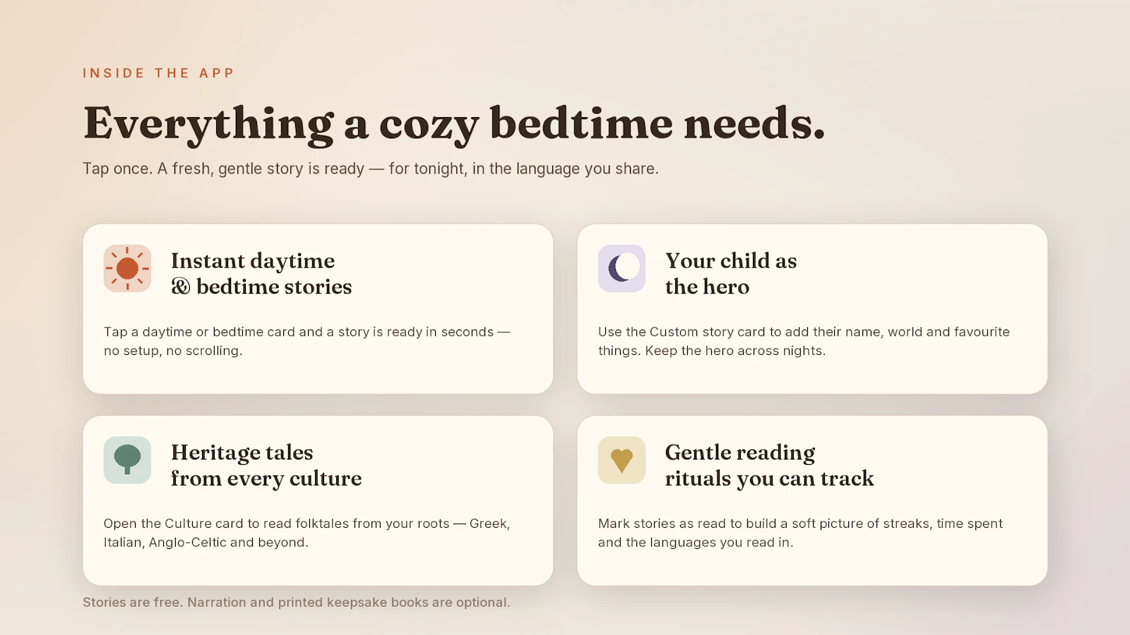Our Stories screenshot 3
