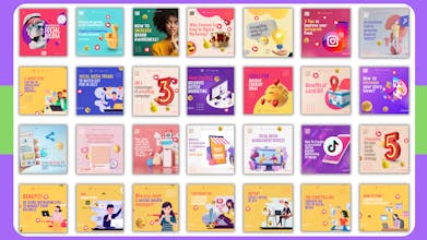 Digital Marketing Canva Templates Bundle gallery image