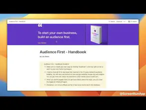 Audience First Handbook gallery image