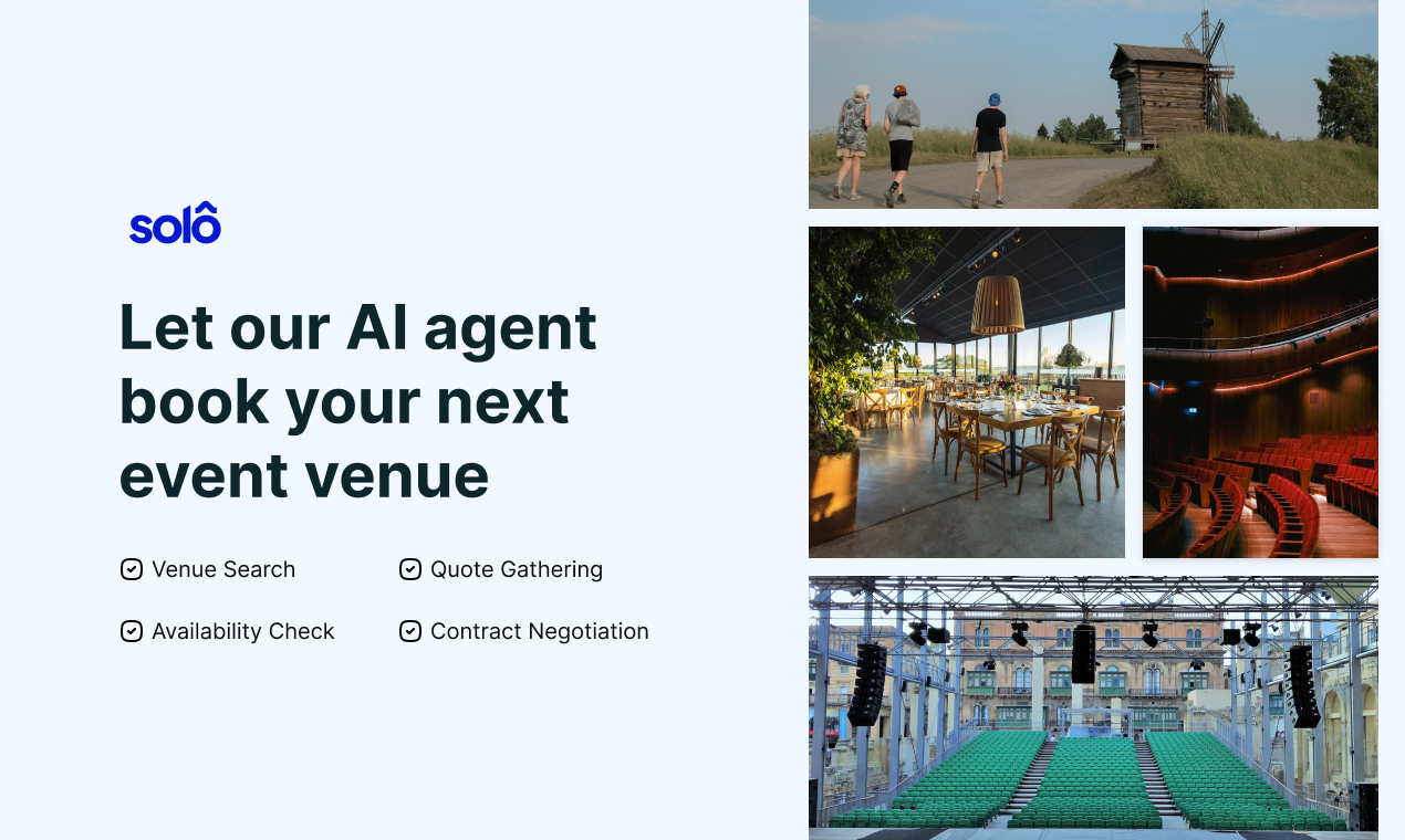 startuptile Solo-The AI venue booking agent