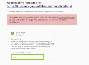 Accessibility Report for Managers gallery image