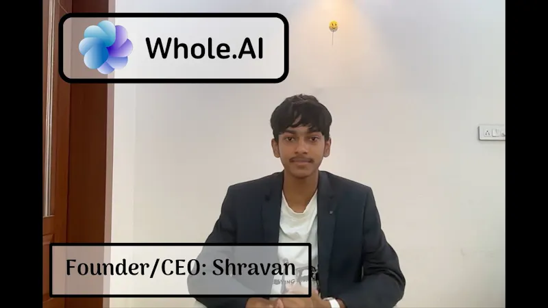 Whole AI screenshot 1 (video preview)